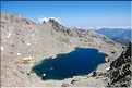 Lac Rotondo ou Bellebone en été, 2321 m.d'altitude