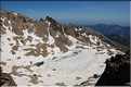 Lac Rotondo ou Bellebone au printemps, 2321 m.d'altitude
