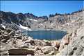 Lac Rotondo ou Bellebone en été, 2321 m.d'altitude