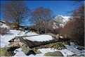 Les bergeries de Lagnati en hiver. Elles sont voisines de celles des Pozzi (1)