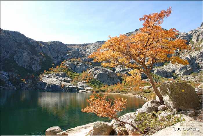 Lac de Melo en automne