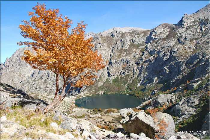 Lac de Melo en automne
