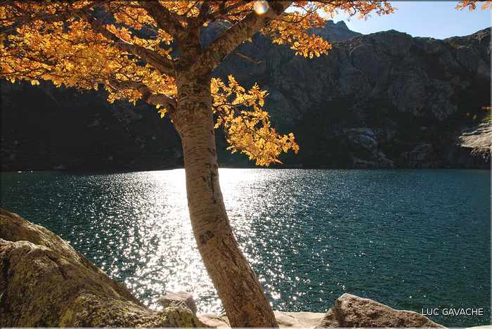 Lac de Melo en automne