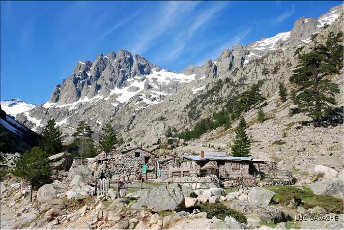 Bergeries de Grotelle et ses environs, vallée de la Restonica (30)