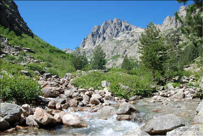 Bergeries de Grotelle et ses environs, vallée de la Restonica (42)