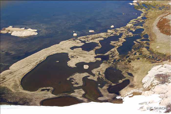 Lac de l'Oriente au printemps après la fonte des neiges, 2061 m.d'altitude (7)