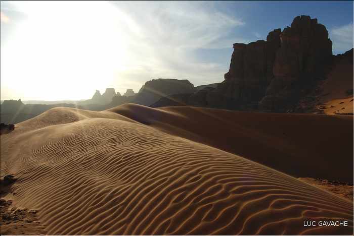 Bordure de l'erg de Tin Merzouga, Tadrart rouge (9)