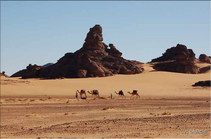 Dans le Sud Ouest du pays, l'Akakus offre un mélange de roches et de dunes absolument unique (5)