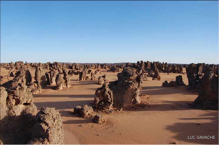 L'étrange forêt de pierres de Maghidet, se trouve au Nord de Ghat (5)