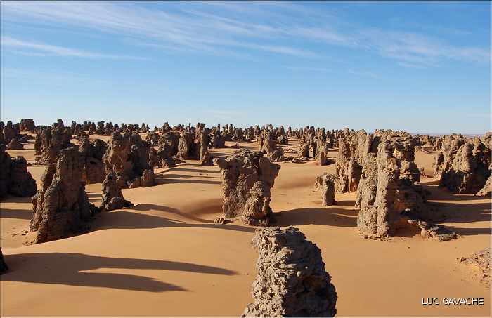 L'étrange forêt de pierres de Maghidet, se trouve au Nord de Ghat (6)