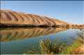 L'erg d'Ubari, prés de la ville de Sebha, abrite un des joyaux du Sahara, le lac Gabraoun (8)