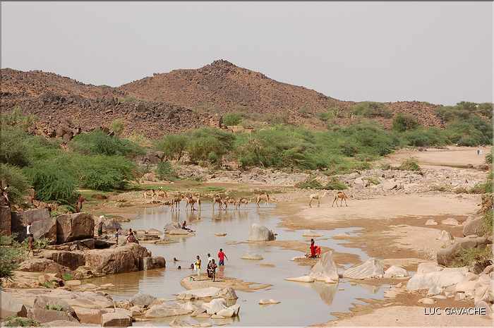 Le village d'Aghali, El Meki, à la saison des pluies en aôut (2)