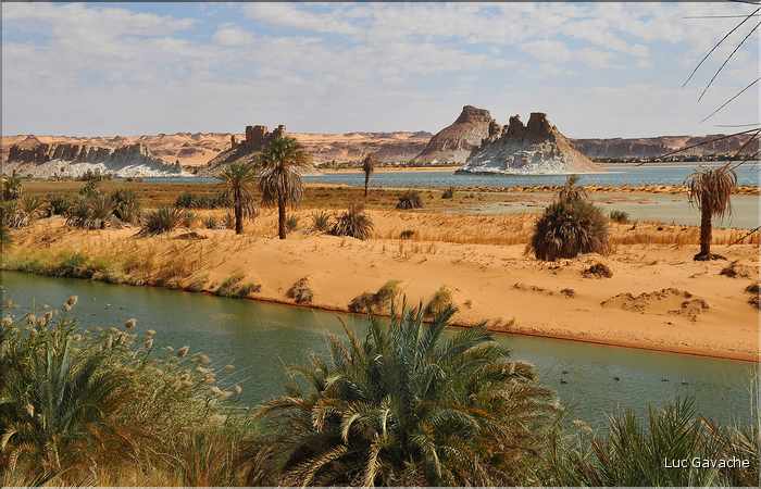 Elimé est le plus grand des lacs d'Ounianga Sérir. (22)