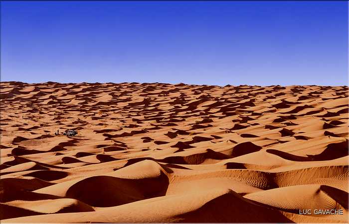 Le grand erg Oriental au Sud de la ville de Douz (1)