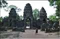 Porte daccès au temple de Preah Khan. (12)