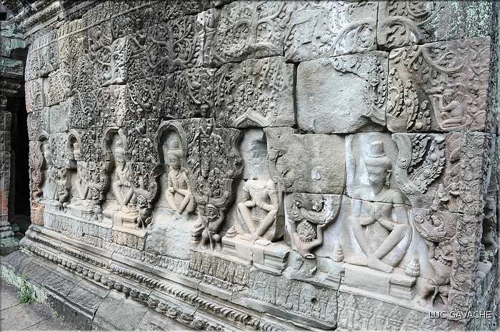 Le temple de Preah Khan fut réalisé par Jayavarman VII à la fin du XI ème siècle. (10)