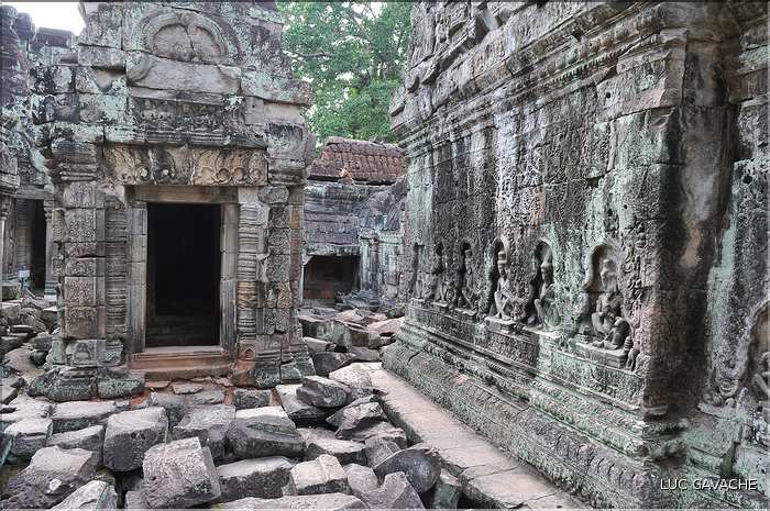 Le temple de Preah Khan fut réalisé par Jayavarman VII à la fin du XI ème siècle. (11)