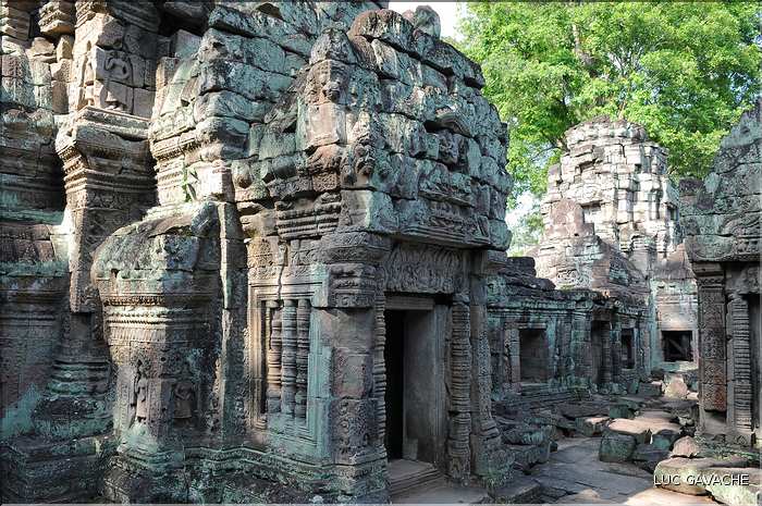 Le temple de Preah Khan fut réalisé par Jayavarman VII à la fin du XI ème siècle. (20)