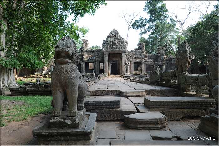 Le temple de Preah Khan fut réalisé par Jayavarman VII à la fin du XI ème siècle. (24)