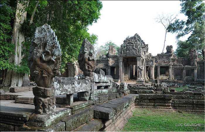 Le temple de Preah Khan fut réalisé par Jayavarman VII à la fin du XI ème siècle. (25)