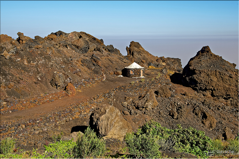 Entrée du Parque Nutural do Fogo, point d'accès de Cha das Caldeiras. (2)