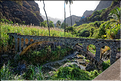 Contrairement à la côte, la Ribeira do Paul est bien verte grâce à l'eau collectée par la vallée. (6)