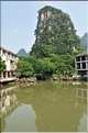 La petite ville de Yangshuo sur les rives de la rivière Lijiang. (15)