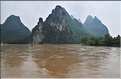 La petite ville de Yangshuo sur les rives de la rivière Lijiang. (30)