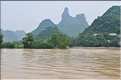 La petite ville de Yangshuo sur les rives de la rivière Lijiang. (33)