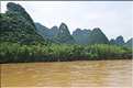 La petite ville de Yangshuo sur les rives de la rivière Lijiang. (38)