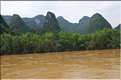 La petite ville de Yangshuo sur les rives de la rivière Lijiang. (39)