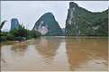 La petite ville de Yangshuo sur les rives de la rivière Lijiang. (43)