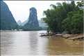 La petite ville de Yangshuo sur les rives de la rivière Lijiang. (55)