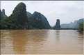La petite ville de Yangshuo sur les rives de la rivière Lijiang. (57)
