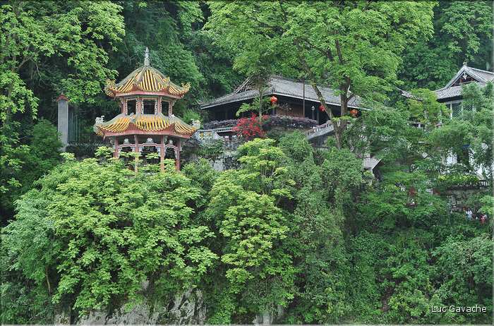 La petite ville de Yangshuo sur les rives de la rivière Lijiang. (72)
