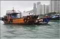 L'ancien port de Aberdeen abrite encore une petite flotte de pêche. Hong Kong. (5)