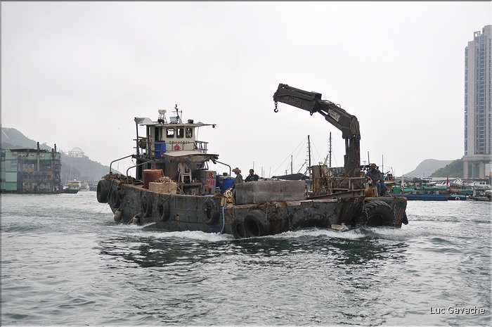 L'ancien port de Aberdeen abrite encore une petite flotte de pêche. Hong Kong. (28)