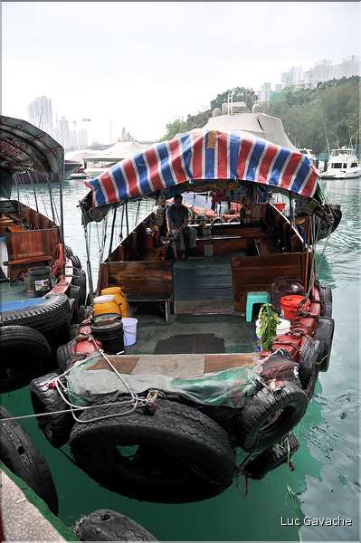 L'ancien port de Aberdeen abrite encore une petite flotte de pêche. Hong Kong. (37)