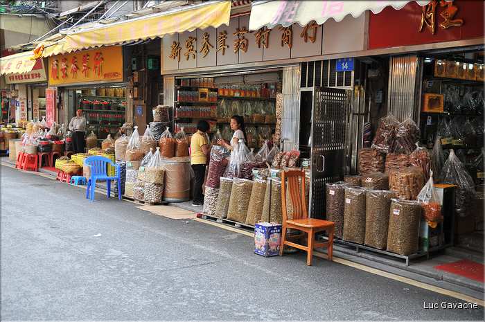 Le très pittoresque marché de Qingping. Canton. (1)
