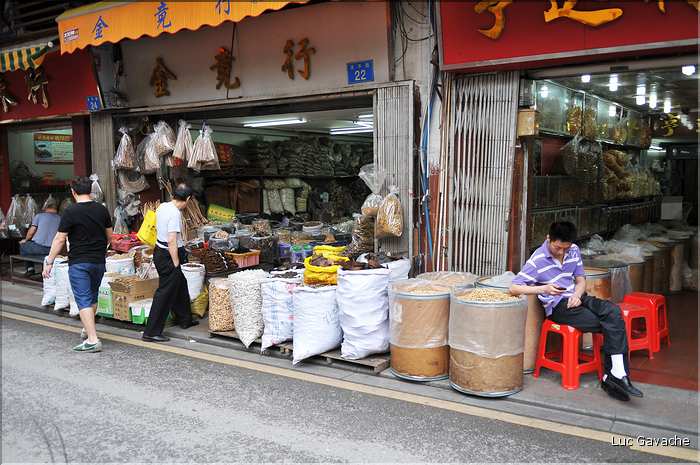 Le très pittoresque marché de Qingping. Canton. (4)