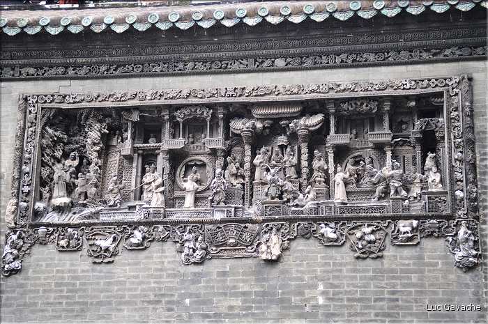 Le temple de la famille Chen de Canton. ''1888, dynastie Qing'' (3)