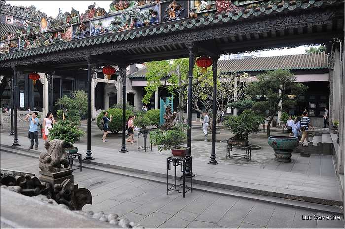 Le temple de la famille Chen de Canton. ''1888, dynastie Qing'' (25)