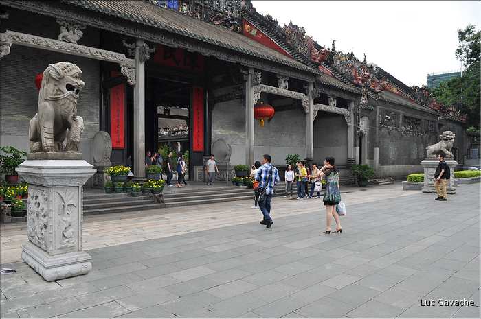 Le temple de la famille Chen de Canton. ''1888, dynastie Qing'' (37)