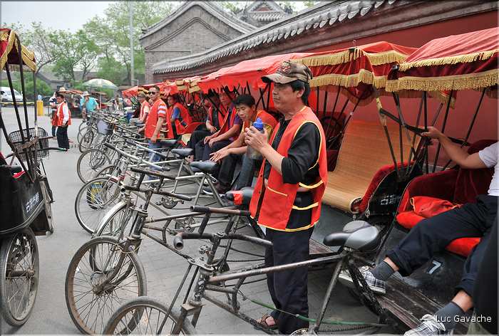 Les vieux quartiers de Hutong bordent la cité interdite. (4)