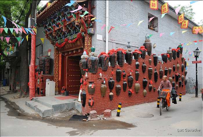 Les vieux quartiers de Hutong bordent la cité interdite. (9)