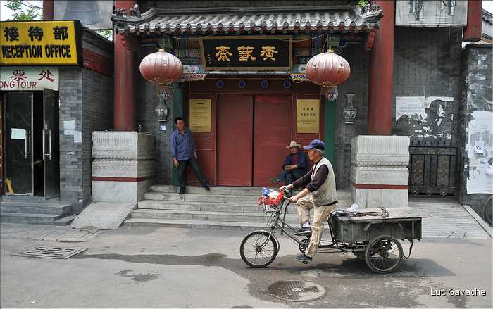 Les vieux quartiers de Hutong bordent la cité interdite. (11)