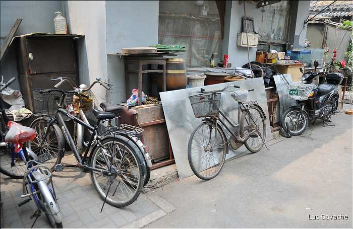 Les vieux quartiers de Hutong bordent la cité interdite. (14)