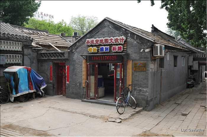 Les vieux quartiers de Hutong bordent la cité interdite. (18)