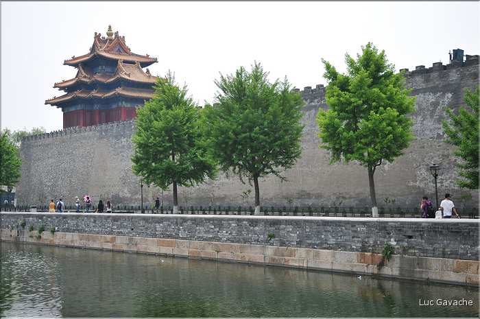 La cité interdite fut réalisée par la dynastie Ming au début du XV ème siècle. (1)