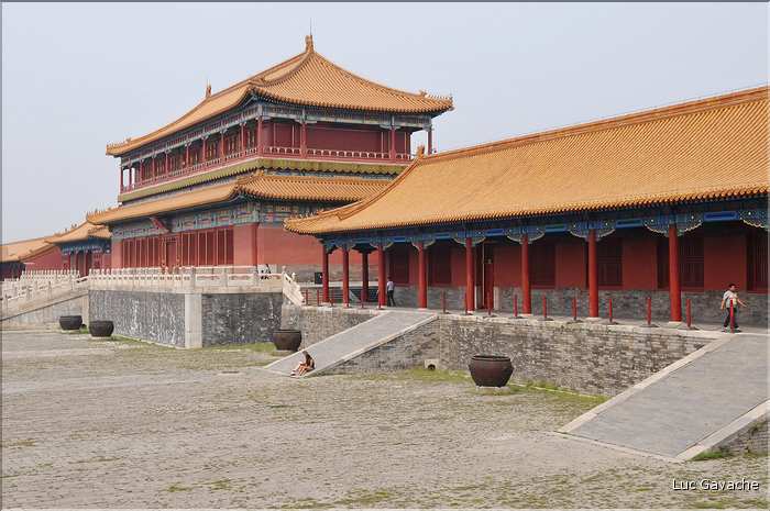 La cité interdite fut réalisée par la dynastie Ming au début du XV ème siècle. (27)